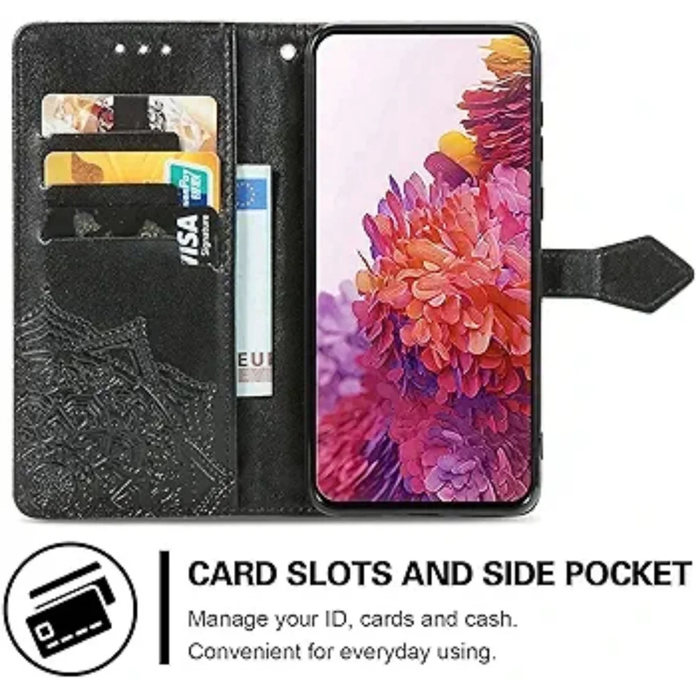 3-in-1 Phone Case In Black For iPhone 15